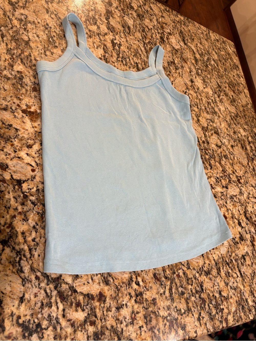 Old Navy Light Blue Ribbed Tank